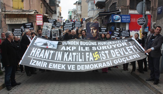 Hrant Dink İzmir'de anıldı